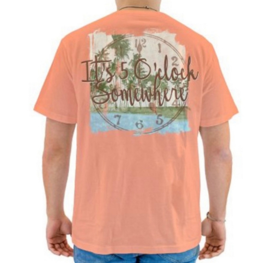 Margaritaville | It's 5 O'clock Somewhere  Graphic Print T Shirt